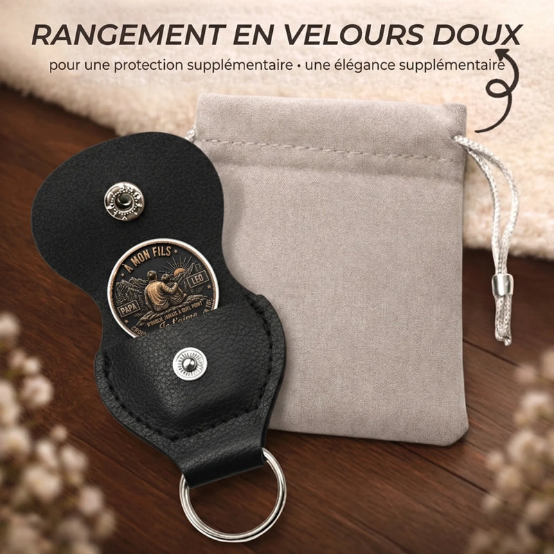 Porte-Bonheur De Poche Personnalisé – Cadeau Pour Fils – Fais simplement de ton mieux
