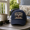 Casquette personnalisée – Cadeau d’anniversaire personnalisé pour lui, papa, grand-père ou mari – Vieux croûton