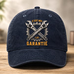 Casquette personnalisée – Cadeau d’anniversaire personnalisé pour lui, papa, grand-père ou mari – Monsieur Garantie