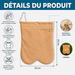 Pochette pour balles de golf Personnalisée - Cadeau pour la pour les joueurs de golf, amoureux du sport - Aujourd'hui, je joue au golf