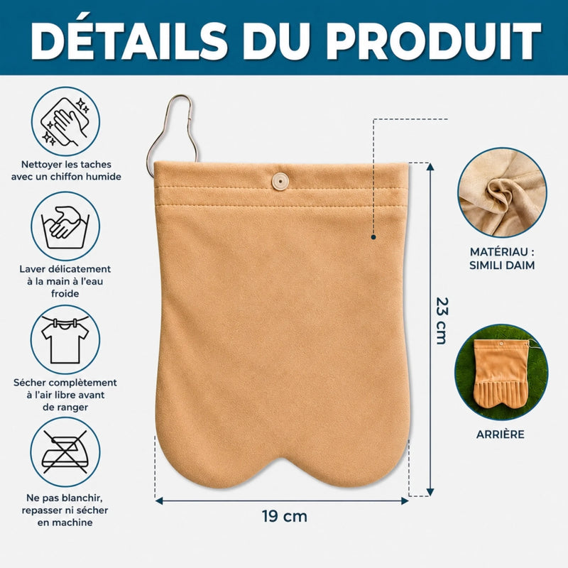 Pochette pour balles de golf Personnalisée - Cadeau pour la pour les joueurs de golf, amoureux du sport - Aujourd'hui, je joue au golf