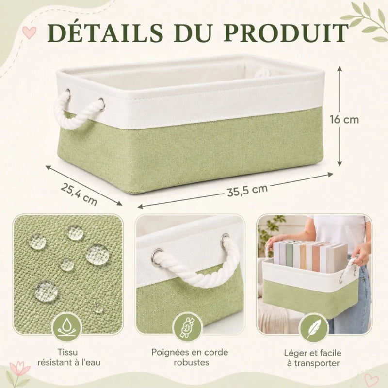 Panier de Rangement Personnalisé – Cadeau Pour Soi-Même, Femme – Épanouis-toi à ta manière