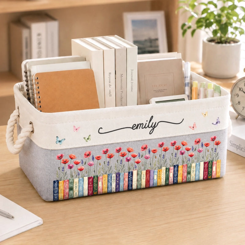 Panier de Rangement Personnalisé – Cadeau Pour Soi-Même, Femme – Épanouis-toi à ta manière