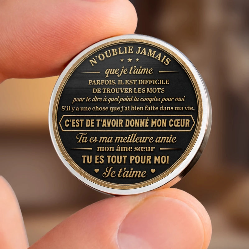 Porte-Bonheur De Poche Personnalisé - Cadeau Pour Couple - Mon unique et seul