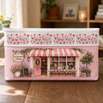 Panier de Rangement Personnalisé – Cadeau Pour Lecteurs, Amoureux Des Livres – Ma Librairie