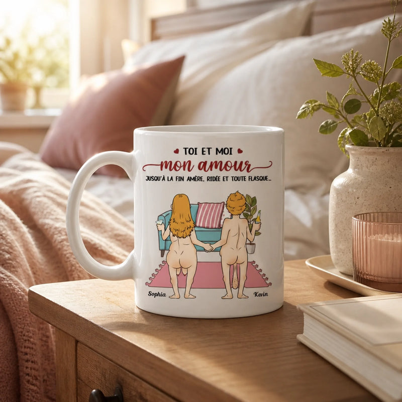 Mug Personnalisé – Cadeau Pour Couple – Ensemble Pour Toujours