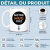 Mug Personnalisé – Cadeau Pour Couple – Ensemble Pour Toujours