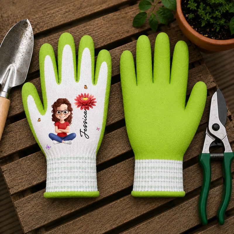 Gants De Jardinage Personnalisés – Cadeau Pour Jardinier - Cultivez Avec Style