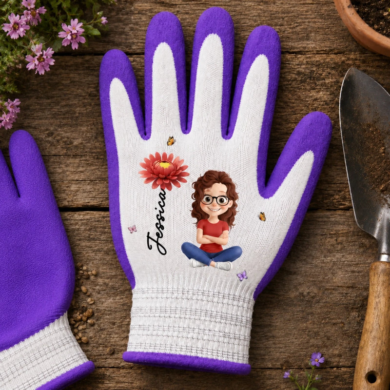 Gants De Jardinage Personnalisés – Cadeau Pour Jardinier - Cultivez Avec Style