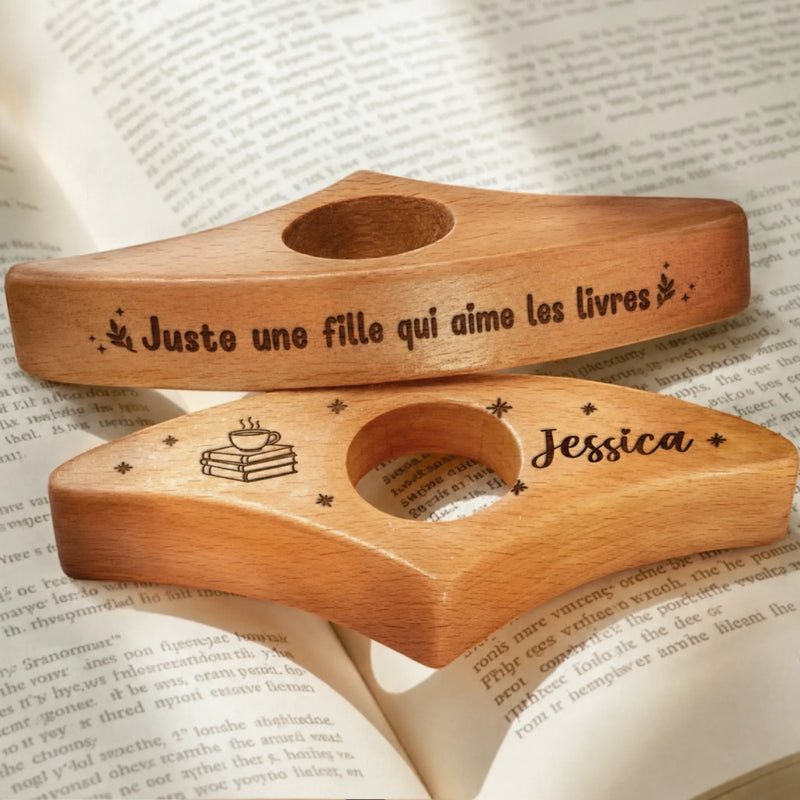 Porte-Livre Personnalisé - Cadeaux Pour Amoureux Des Livres - Lisez en toute liberté