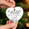 Ornement En Céramique Personnalisé – Cadeau De Noël Et De Crémaillère Pour Nouveaux Propriétaires, Couple, Jeunes Mariés – Nouvelle Maison, Nouvelles Aventures