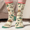 Chaussettes Personnalisées – Cadeaux Littéraires Pour Amoureux Des Livres, Rats De Bibliothèque Et Lecteurs – Je Préférerais Lire