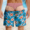 Short de Bain Homme Personnalisé – Cadeau Rigolo pour Homme – Attention : Convoi Exceptionnel