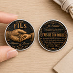 Porte-Bonheur De Poche Personnalisé – Cadeau Pour Fils, Fille Et Famille – Garde Confiance En Toi