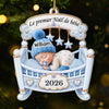 Ornement Acrylique Personnalisé – Cadeaux De Noël et D’anniversaire Pour Enfants – Le Plus Doux Des Miracles