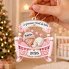 Ornement Acrylique Personnalisé – Cadeaux De Noël et D’anniversaire Pour Enfants – Le Plus Doux Des Miracles
