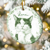 Ornement En Céramique Personnalisé Avec Photo – Cadeau De Noël Pour Les Amoureux Des Animaux, Des Chiens Et Des Chats – Pour Toujours Une Partie De Nous