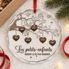 Ornement En Verre Personnalisé – Cadeau De Noël Pour Mamie, Maman Et La Famille – Chaque Maison A Besoin D’Une Mamie