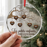 Ornement En Verre Personnalisé – Cadeau De Noël Pour Mamie, Maman Et La Famille – Chaque Maison A Besoin D’Une Mamie