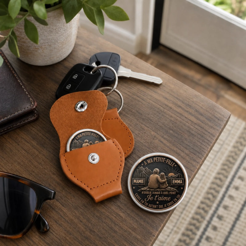 Porte-Bonheur De Poche Personnalisé – Cadeau Pour Petit-Fille – Crois Toujours En Toi