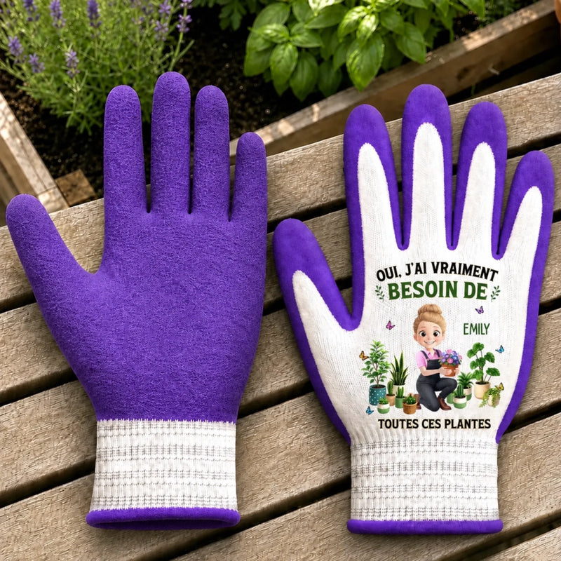 Gants De Jardinage Personnalisés – Cadeau Pour Jardinier - Désolé, Je Jardine