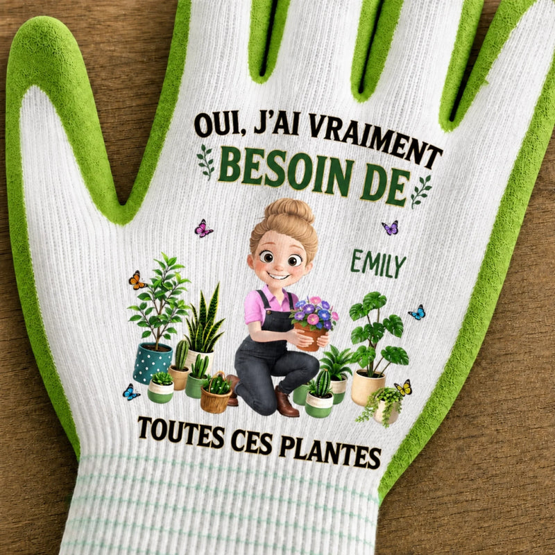 Gants De Jardinage Personnalisés – Cadeau Pour Jardinier - Désolé, Je Jardine