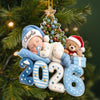 Ornement Acrylique Personnalisé – Cadeaux De Noël et D’anniversaire Pour Enfants – Notre Plus Précieux Trésor