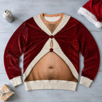 Sweat Unisexe De Noël Moche Personnalisé – Cadeau De Noël Pour Homme - Plein D’Esprit De Noël