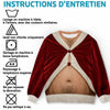 Sweat Unisexe De Noël Moche Personnalisé – Cadeau De Noël Pour Homme - Plein D’Esprit De Noël