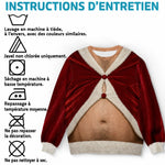 Sweat Unisexe De Noël Moche Personnalisé – Cadeau De Noël Pour Homme - Plein D’Esprit De Noël