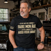 T-Shirt Personnalisé à Manches Imprimées – Cadeaux D’Anniversaire Pour Papa, Maman, Papy – Je N’Ai Jamais Eu Cet Âge Avant