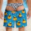 Short de Bain Homme Personnalisé – Cadeau Rigolo pour Homme – Soleil De Sortie, Jambes À L’Air