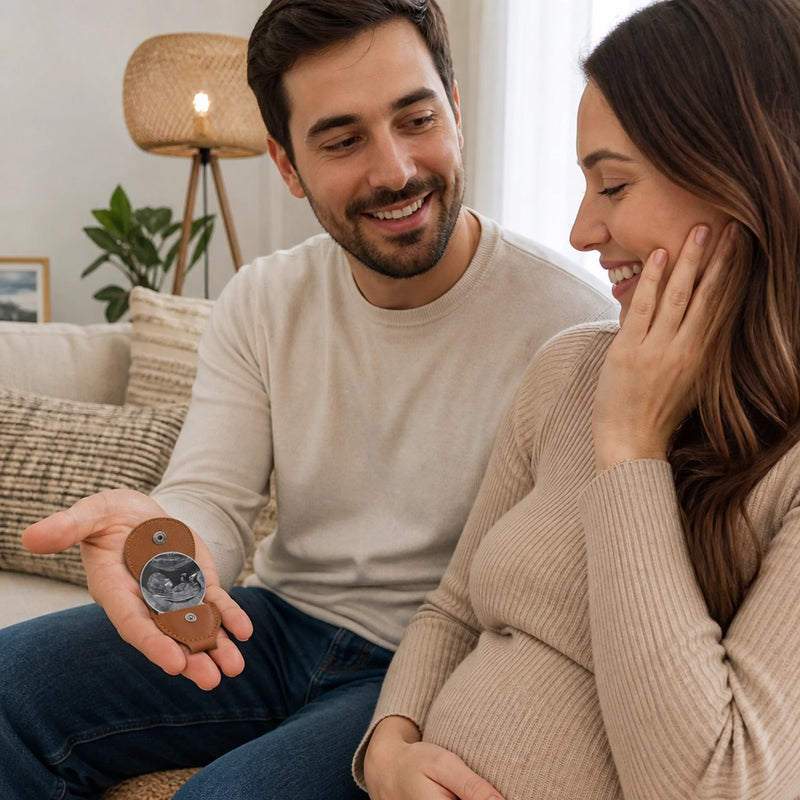 Porte-Bonheur De Poche Personnalisé – Cadeaux Pour Les Futures Mamans, Les Futurs Papas, Les Nouveaux Parents – Nouvelle Vie De Parent En Cours