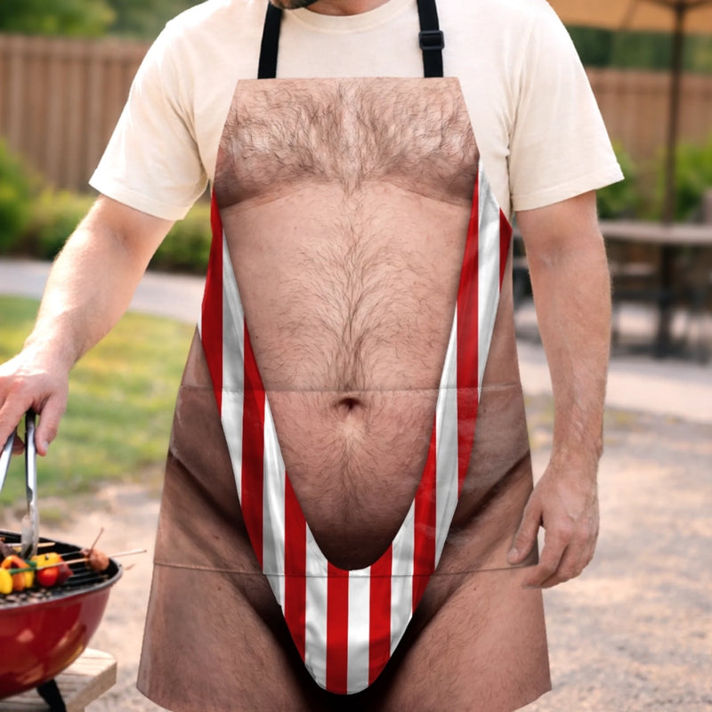 Tablier Personnalisé Avec Poche – Cadeau Pour Homme – Roi Du Barbecue
