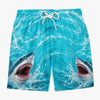 Short de Bain Homme Personnalisé – Cadeau Rigolo pour Homme – Attention Aux Requins
