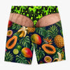 Short de Bain Homme Personnalisé – Cadeau Rigolo pour Homme – Fête Tropicale Dans Le Dos