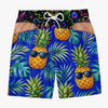 Short de Bain Homme Personnalisé – Cadeau Rigolo pour Homme – Fête Tropicale Dans Le Dos