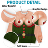 Sweat Unisexe De Noël Moche Personnalisé – Cadeau De Noël Pour Femme - Lutine Mode Activé