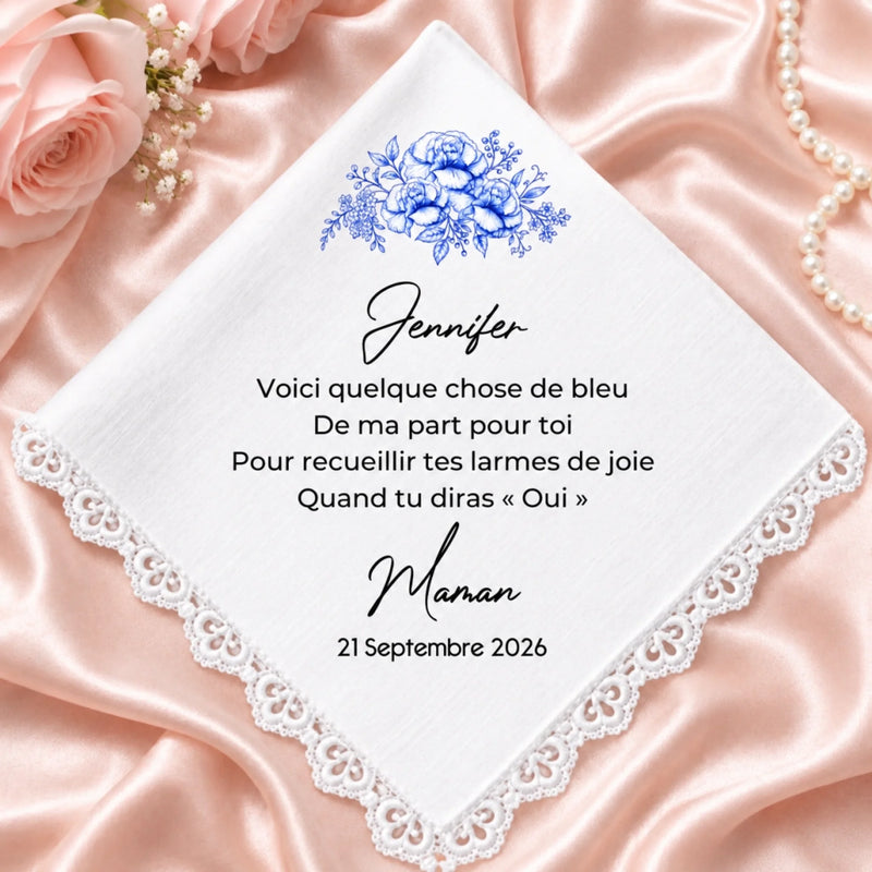 Mouchoir Personnalisé - Cadeau De Mariage Pour La Mariée, La Fille - Toujours Ma Petite Fille