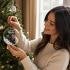 Ornement En Verre Personnalisé – Cadeau De Noël Pour Couple, Mari, Femme - Premier Noël Ensemble