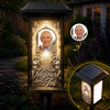 Lampe de Jardin Solaire Personnalisée avec Photo – Cadeau de Commémoration – Un Souvenir Qui Brille Toujours