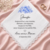 Mouchoir Personnalisé - Cadeau De Mariage Pour La Mariée, La Fille - Aujourd’hui Mariée, Toujours Ma Petite Fille