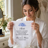 Mouchoir Personnalisé - Cadeau De Mariage Pour La Mariée, La Fille - Aujourd’hui Mariée, Toujours Ma Petite Fille