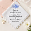 Mouchoir Personnalisé - Cadeau De Mariage Pour La Mariée, La Fille - Aujourd’hui Mariée, Toujours Ma Petite Fille