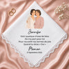 Mouchoir Personnalisé - Cadeau De Mariage Pour La Mariée, La Fille - Pour Tes Larmes De Joie
