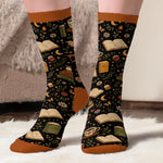 Chaussettes Personnalisées – Cadeaux Littéraires Pour Amoureux Des Livres, Rats De Bibliothèque Et Lecteurs – Mon Moment Lecture