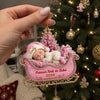 Ornement Acrylique Personnalisé – Cadeaux De Noël et D’anniversaire Pour Enfants – Un Noël Tout Doux