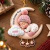 Ornement Acrylique Personnalisé – Cadeaux De Noël et D’anniversaire Pour Enfants – Mon Premier Noël Magique