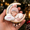 Ornement Acrylique Personnalisé – Cadeaux De Noël et D’anniversaire Pour Enfants – Mon Premier Noël Magique