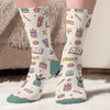Chaussettes Personnalisées – Cadeaux Littéraires Pour Amoureux Des Livres, Rats De Bibliothèque Et Lecteurs – Rien Que Moi Et Mon Livre